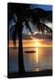 Sunset Landscape with Floating Platform - Miami - Florida-Philippe Hugonnard-Stretched Canvas