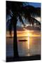 Sunset Landscape with Floating Platform - Miami - Florida-Philippe Hugonnard-Mounted Photographic Print