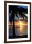 Sunset Landscape with Floating Platform - Miami - Florida-Philippe Hugonnard-Framed Photographic Print