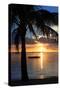 Sunset Landscape with Floating Platform - Miami - Florida-Philippe Hugonnard-Stretched Canvas