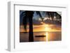 Sunset Landscape with Floating Platform - Miami - Florida-Philippe Hugonnard-Framed Photographic Print