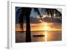 Sunset Landscape with Floating Platform - Miami - Florida-Philippe Hugonnard-Framed Photographic Print