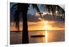 Sunset Landscape with Floating Platform - Miami - Florida-Philippe Hugonnard-Framed Photographic Print