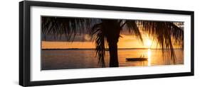 Sunset Landscape with Floating Platform - Miami - Florida-Philippe Hugonnard-Framed Photographic Print