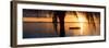 Sunset Landscape with Floating Platform - Miami - Florida-Philippe Hugonnard-Framed Photographic Print