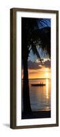 Sunset Landscape with Floating Platform - Miami - Florida-Philippe Hugonnard-Framed Photographic Print