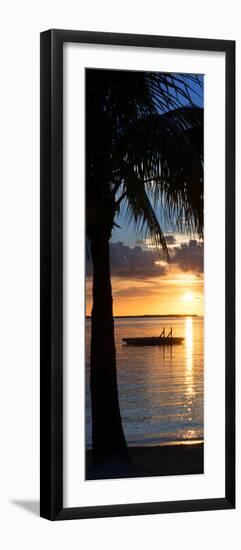 Sunset Landscape with Floating Platform - Miami - Florida-Philippe Hugonnard-Framed Photographic Print