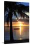 Sunset Landscape with Floating Platform - Miami - Florida-Philippe Hugonnard-Stretched Canvas