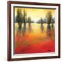 Sunset Landscape-Molly Reeves-Framed Art Print