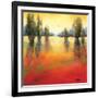 Sunset Landscape-Molly Reeves-Framed Art Print