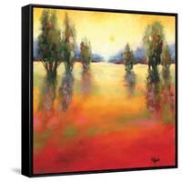 Sunset Landscape-Molly Reeves-Framed Stretched Canvas