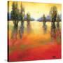 Sunset Landscape-Molly Reeves-Stretched Canvas
