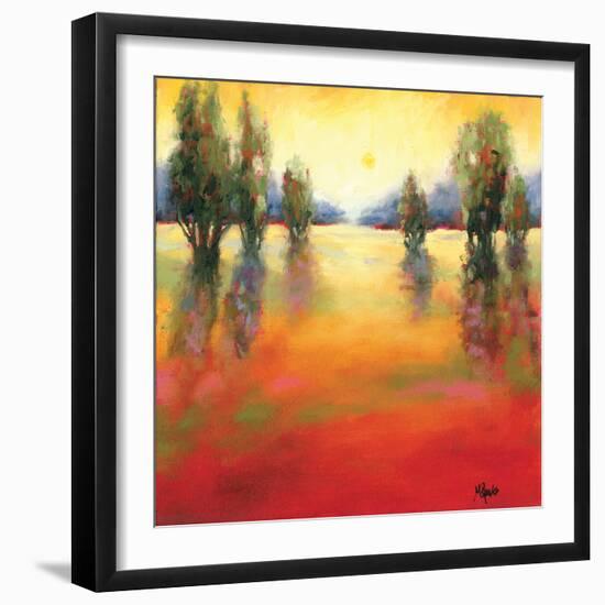 Sunset Landscape-Molly Reeves-Framed Art Print