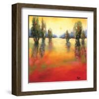 Sunset Landscape-Molly Reeves-Framed Art Print