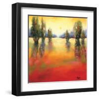 Sunset Landscape-Molly Reeves-Framed Art Print