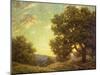 Sunset Landscape-Granville Redmond-Mounted Art Print