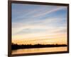 Sunset Last Rays-null-Framed Premium Giclee Print