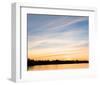 Sunset Last Rays-null-Framed Art Print