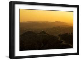 Sunset Layers-Chris Moyer-Framed Photographic Print