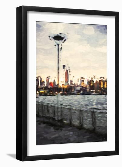 Sunset Light - In the Style of Oil Painting-Philippe Hugonnard-Framed Giclee Print