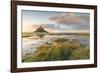 Sunset light, Mont-Saint-Michel, UNESCO World Heritage Site, Normandy, France, Europe-Francesco Vaninetti-Framed Photographic Print