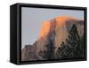 Sunset light on Half Dome. Yosemite National Park, CA-Jamie & Judy Wild-Framed Stretched Canvas