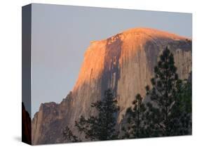 Sunset light on Half Dome. Yosemite National Park, CA-Jamie & Judy Wild-Stretched Canvas