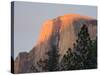 Sunset light on Half Dome. Yosemite National Park, CA-Jamie & Judy Wild-Stretched Canvas