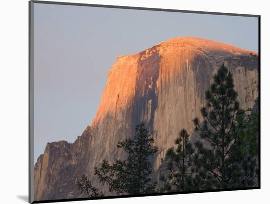 Sunset light on Half Dome. Yosemite National Park, CA-Jamie & Judy Wild-Mounted Photographic Print