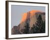 Sunset light on Half Dome. Yosemite National Park, CA-Jamie & Judy Wild-Framed Photographic Print