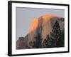 Sunset light on Half Dome. Yosemite National Park, CA-Jamie & Judy Wild-Framed Photographic Print