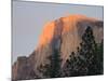 Sunset light on Half Dome. Yosemite National Park, CA-Jamie & Judy Wild-Mounted Photographic Print