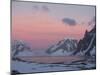 Sunset Light on Lemaire Channel, Antarctic Peninsula-Hugh Rose-Mounted Photographic Print