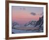 Sunset Light on Lemaire Channel, Antarctic Peninsula-Hugh Rose-Framed Photographic Print