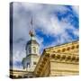 Sunset Light on the State Capitol Building, Annapolis, Maryland, USA-Christopher Reed-Stretched Canvas