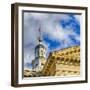 Sunset Light on the State Capitol Building, Annapolis, Maryland, USA-Christopher Reed-Framed Photographic Print