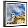 Sunset Light on the State Capitol Building, Annapolis, Maryland, USA-Christopher Reed-Framed Photographic Print