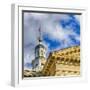 Sunset Light on the State Capitol Building, Annapolis, Maryland, USA-Christopher Reed-Framed Photographic Print