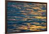 Sunset light on waters off Santa Cruz Island, Galapagos Islands, Ecuador.-Adam Jones-Framed Photographic Print