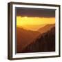 Sunset Light Reflected by Clouds Fills Valley with Warm Light-Ann Collins-Framed Photographic Print