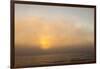 Sunset Light Shining Through Fog Bank of the Florida Coast-James White-Framed Photographic Print