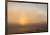 Sunset Light Shining Through Fog Bank of the Florida Coast-James White-Framed Photographic Print