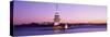 Sunset Lighthouse Istanbul Turkey-null-Stretched Canvas