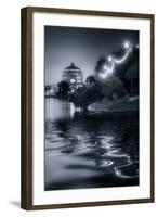 Sunset Lights at Lake Merritt-Vincent James-Framed Photographic Print