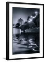 Sunset Lights at Lake Merritt-Vincent James-Framed Photographic Print