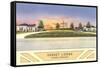 Sunset Lodge, Shively, Kentucky-null-Framed Stretched Canvas