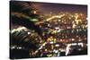 Sunset, Los Angeles skyline viewed from Hollywood Hills, Southern California, USA-Stuart Westmorland-Stretched Canvas