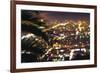 Sunset, Los Angeles skyline viewed from Hollywood Hills, Southern California, USA-Stuart Westmorland-Framed Photographic Print