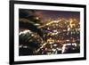 Sunset, Los Angeles skyline viewed from Hollywood Hills, Southern California, USA-Stuart Westmorland-Framed Photographic Print