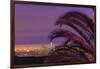 Sunset, Los Angeles skyline viewed from Hollywood Hills, Southern California, USA-Stuart Westmorland-Framed Photographic Print